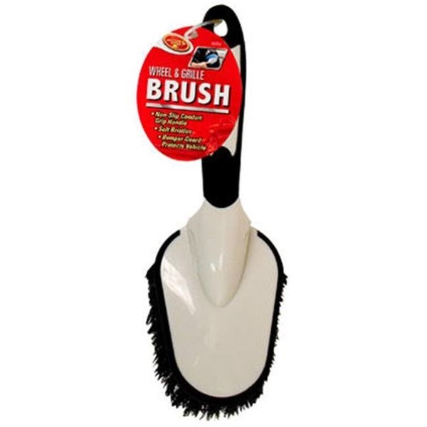 Clean Rite Inc Clean Rite 6322J Car Wheel & Grill & Bumper Brush Plastic Bristles 602316